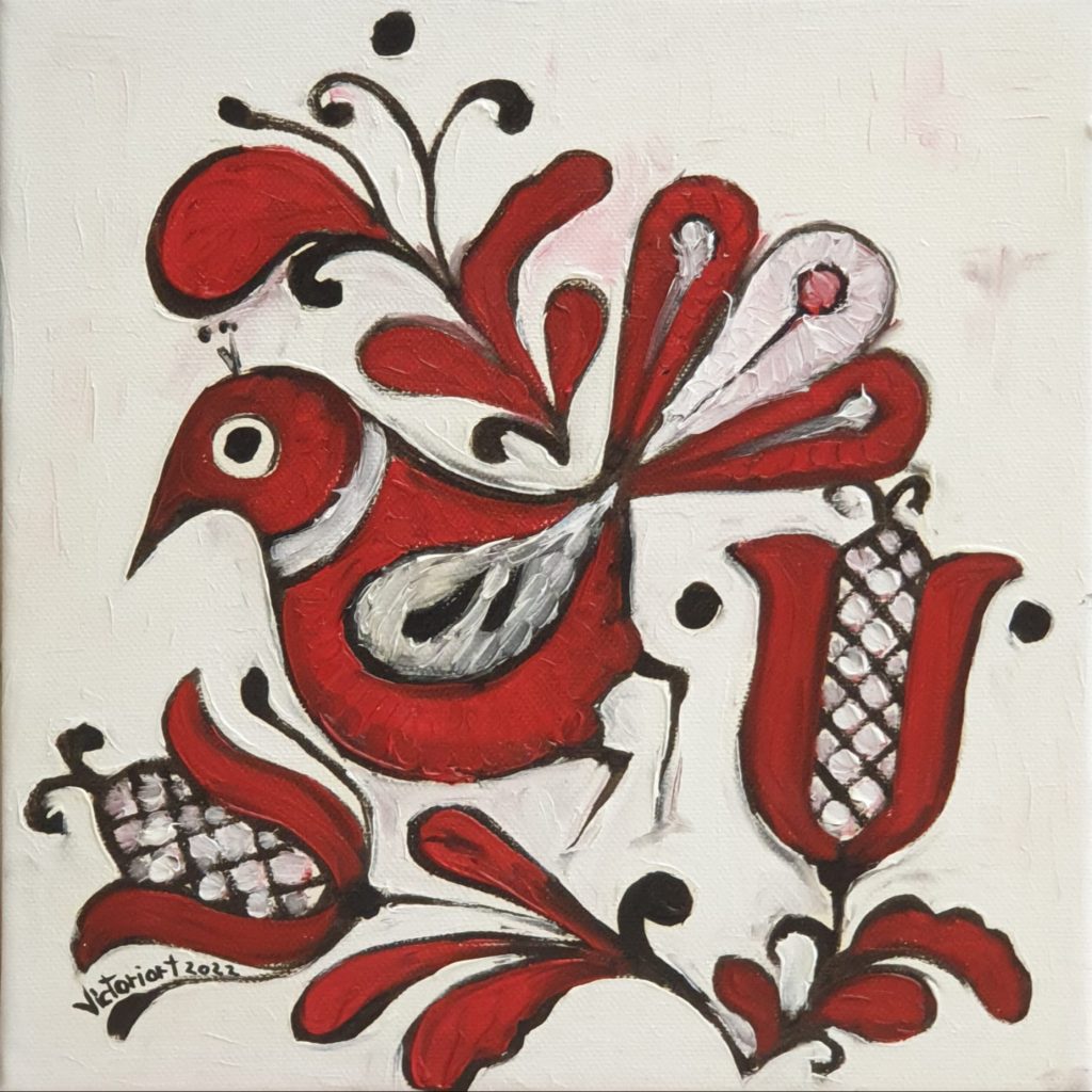 Dragobete 25x25 Dragobete — Victoria Grădinar
